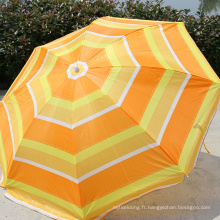 A17 grand parapluie de plage soleil extérieur portable